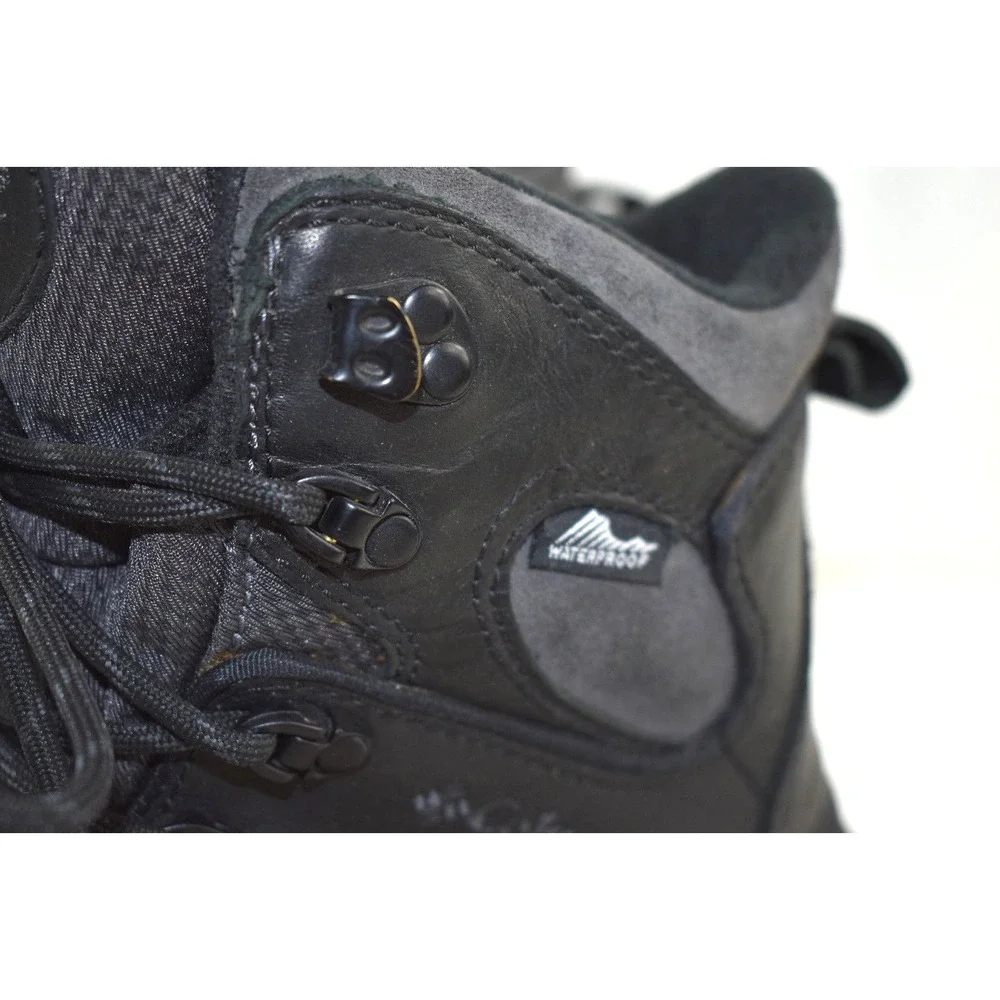 Columbia Buga Xcellerator Men's Size 7‎  Black Leather Waterproof Outdoor Boots